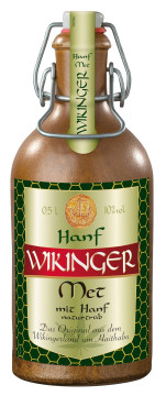 Hanf Wikinger Met im Tonkrug - 0,5L 10% vol Hanf Wikinger Met im Tonkrug - 0,5L 10% vol