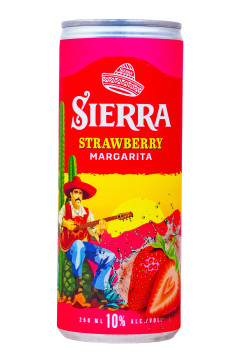 Sierra Strawberry Margarita Dose - 0,25L 10% vol