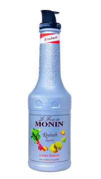 Monin Rhabarber Rhubarb Fruchtpüree Mix - 1 Liter