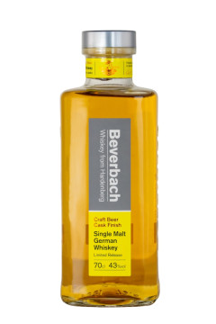 Beverbach Single Malt Whiskey Craft Beer Cask Finish - 0,7L 43% vol