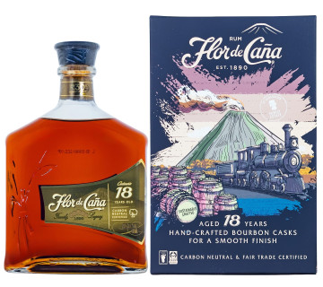 Flor de Cana Centenario Gold 18 Jahre Single Estate Rum - 0,7L 40% vol