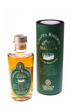Sibona Grappa Riserva Botti di Madeira - 0,5L 40% vol