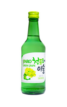 Jinro Soju Grüne Traube - 0,35L 13% vol