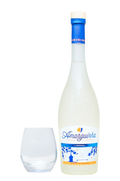 Amarguinha Amendoa Amarga GEPA mit Glas - 0,7L 20% vol