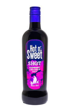 Hot N'Sweet Raspberry Likör Shot - 0,7L 16,4% vol