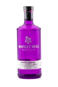 Whitley Neill Rhubarb & Ginger Dry Gin - 0,7L 43% vol Whitley Neill Rhubarb & Ginger Dry Gin - 0,7L 43% vol