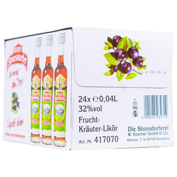 Paket [24 x 0,04L] Echt Stonsdorfer Kräuterlikör - 0,96L 32% vol