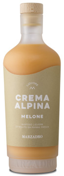 Marzadro Crema Alpina Melone - 0,7L 17% vol Marzadro Crema Alpina Melone - 0,7L 17% vol
