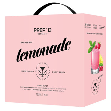 Prep´d Cocktails Raspberry Lemonade Ready to Drink - 1,5L 12% vol