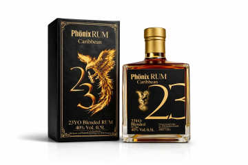 Phönix Rum Caribbean 23YO Black Design - 0,5L 40% vol