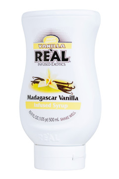 Real Madagascar Vanilla Sirup mit Vanilleextrakt - 0,5L Real Madagascar Vanilla Sirup mit Vanilleextrakt - 0,5L