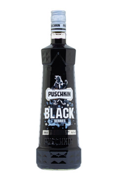 Puschkin Black Berries Schwarze Johannisbeeren Likör - 1 Liter 16,6% vol Puschkin Black Berries Schwarze Johannisbeeren Likör - 1 Liter 16,6% vol