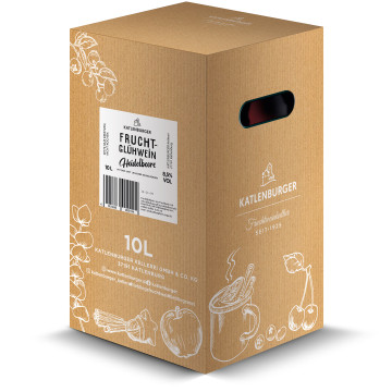 Katlenburger Heidelbeer-Glühwein Bag-Box - 10L 8,5% vol Katlenburger Heidelbeer-Glühwein Bag-Box - 10L 8,5% vol