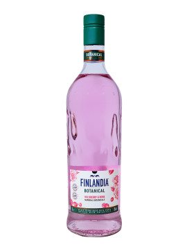 Finlandia Botanical Wildberry & Rose Flavoured Vodka - 1 Liter 30% vol