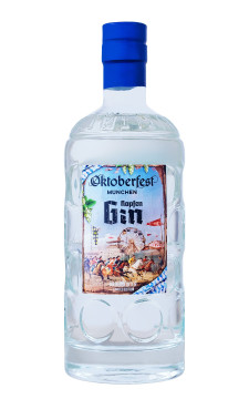 Oktoberfest Hopfen Gin Masskrug-Flasche - 0,5L 45% vol