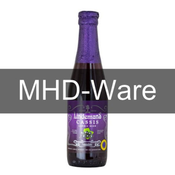 MHD: Lindemans Cassis Bier - 0,25L 3,5% vol