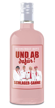 Und ab dafür! Allererste Schlager-Sahne - 0,7L 16% vol (24.10.2025) Und ab dafür! Allererste Schlager-Sahne - 0,7L 16% vol