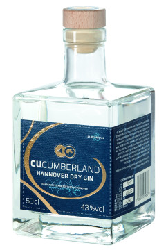 Cucumberland Hannover Dry Gin - 0,5L 43% vol