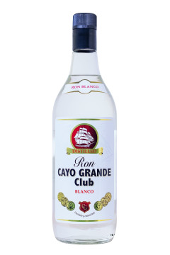 Ron Cayo Grande Club Blanco Rum - 1 Liter 37,5% vol