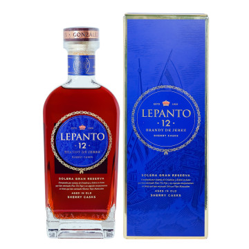 Lepanto 12 Jahre Solera Gran Reserva Brandy de Jerez - 0,7L 36% vol