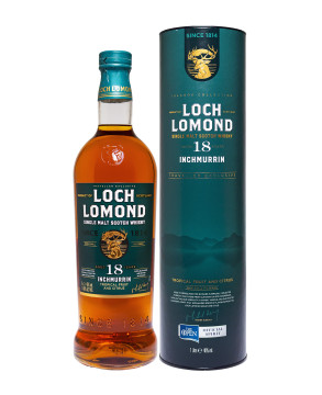 Loch Lomond 18 Jahre Inchmurrin Single Malt Scotch Whisky - 1 Liter 46% vol