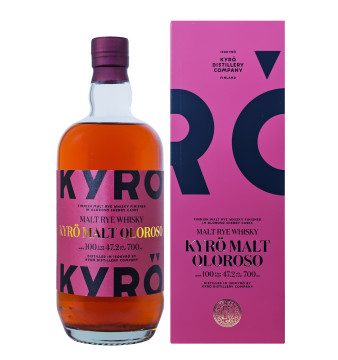 Kyrö Malt Oloroso Rye Whisky - 0,7L 47,2% vol