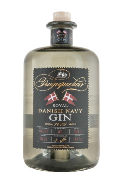 Tranquebar Royal Danish Navy Gin - 0,7L 52% vol
