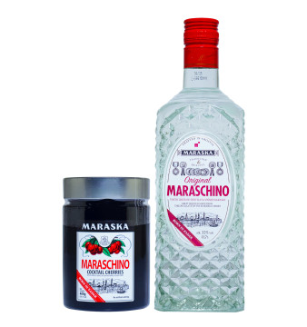 Bundle: Maraschino Zadarski Maraska Kirsche + Maraska Maraschino Kirschen - 0,7L 32% vol