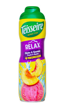 Teisseire Benefit Relax Pfirsich Guave Getränkekonzentrat - 0,6L