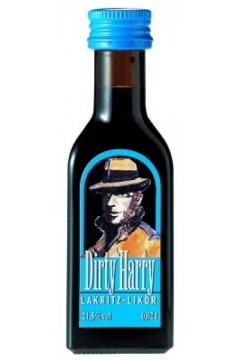Dirty Harry Lakritz-Likör - 0,02L 21,5% vol Dirty Harry Lakritz-Likör - 0,02L 21,5% vol