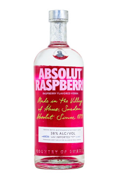 Absolut Raspberry Flavoured Vodka - 1 Liter 38% vol Absolut Raspberry Flavoured Vodka - 1 Liter 38% vol