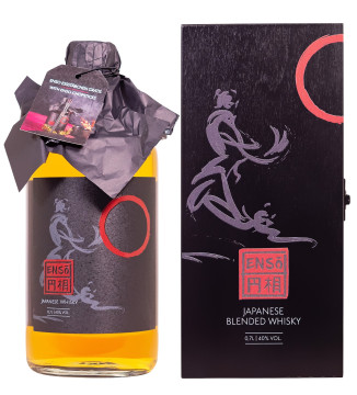Enso Whisky mit Holzbox - 0,7L 40% vol Enso Whisky mit Holzbox - 0,7L 40% vol
