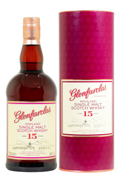 Glenfarclas 15 Jahre Single Malt Scotch Whisky - 0,7L 46% vol