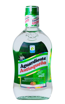 Antioqueno Aguardiente Verde Sin Azucar - 0,7L 24% vol Antioqueno Aguardiente Verde Sin Azucar - 0,7L 24% vol