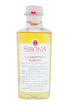 Sibona Grappa di Barolo - 0,5L 40% vol Sibona Grappa di Barolo - 0,5L 40% vol