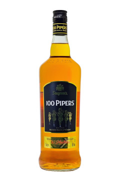 Seagrams 100 Pipers Deluxe Scotch Whisky - 1 Liter 40% vol
