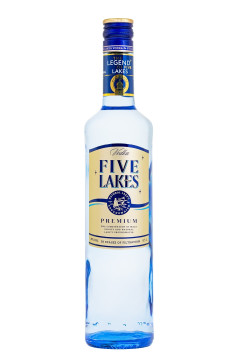 Five Lakes Premium Vodka - 0,5L 40% vol Five Lakes Premium Vodka - 0,5L 40% vol