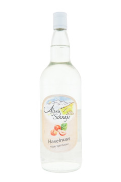 Alpenschnaps Haselnuss Milde Spirituose - 1 Liter 33% vol Alpenschnaps Haselnuss Milde Spirituose - 1 Liter 33% vol