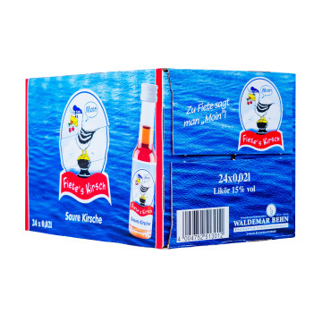 Paket [24 x 0,02L] Fietes Kirsch - 0,48L 15% vol