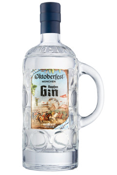Oktoberfest Hopfen Gin Masskrug-Flasche - 0,5L 45% vol