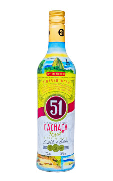 Cachaca 51 Zuckerrohrschnaps - 0,7L 38% vol