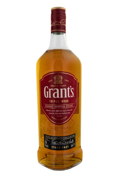 Grants Triple Wood Blended Scotch Whisky - 1 Liter 40% vol