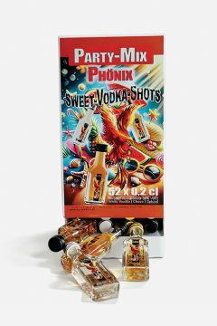 [Paket 52 x 0,02L] Phönix Vodka Party-Mix - 1,04L 35% vol