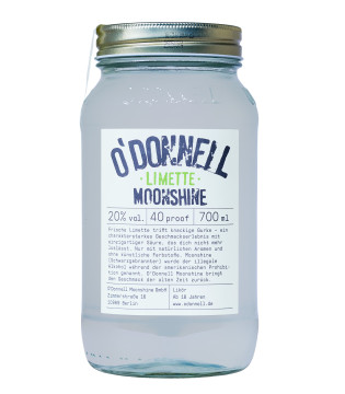 O'Donnell Moonshine Limette - 0,7L 20% vol