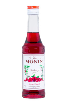 Monin Cranberry Sirup - 0,25L Monin Cranberry Sirup - 0,25L