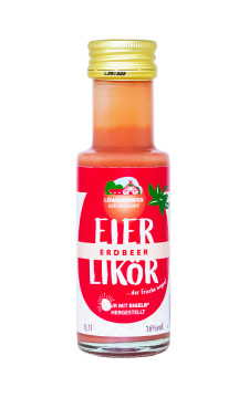 Löwendorfer Erdbeer Eierlikör - 0,1L 16% vol