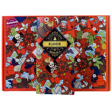 Rum Klassik Adventskalender 2024 - 0,48L 44,4% vol