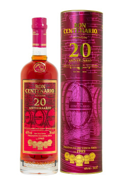 Ron Centenario 20 Jahre Sistema Solera Rum - 0,7L 40% vol