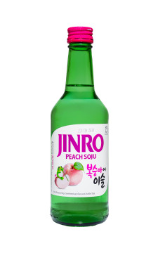 Jinro Soju Pfirsich - 0,35L 13% vol