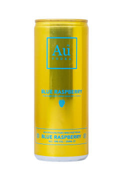AU Vodka Blue Raspberry Dose - 0,25L 10% vol